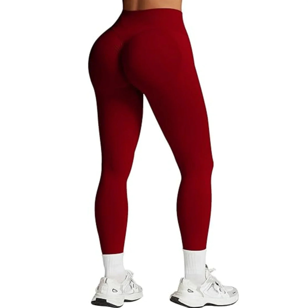 Summer Women'S Gym Yoga Exercise Pants Three Leg Waist Tight and Sexy Hip Lifting Seamless Pants Fitness Exercise Yoga Pants