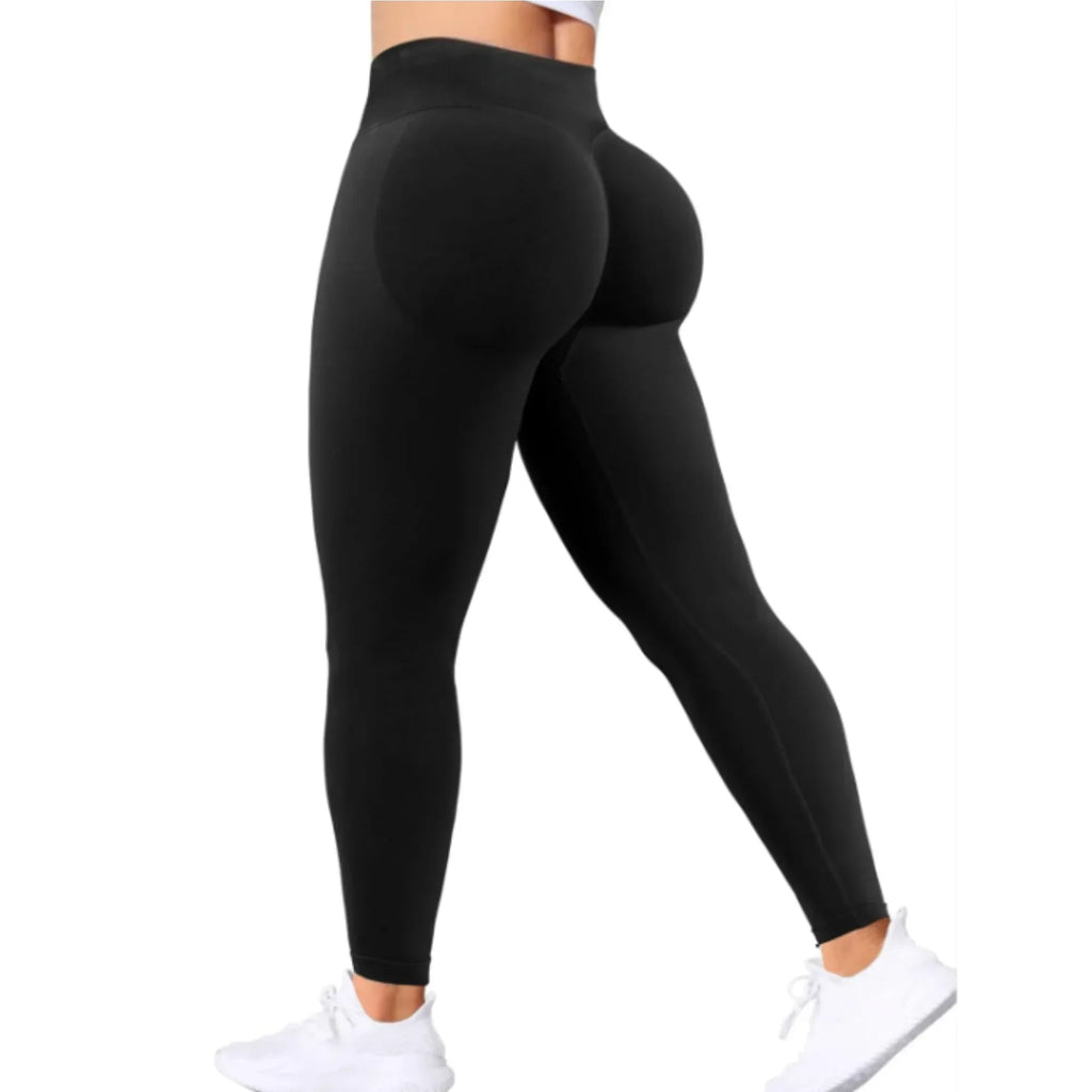 Summer Women'S Gym Yoga Exercise Pants Three Leg Waist Tight and Sexy Hip Lifting Seamless Pants Fitness Exercise Yoga Pants